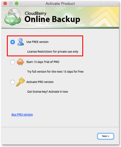 free backup for mac